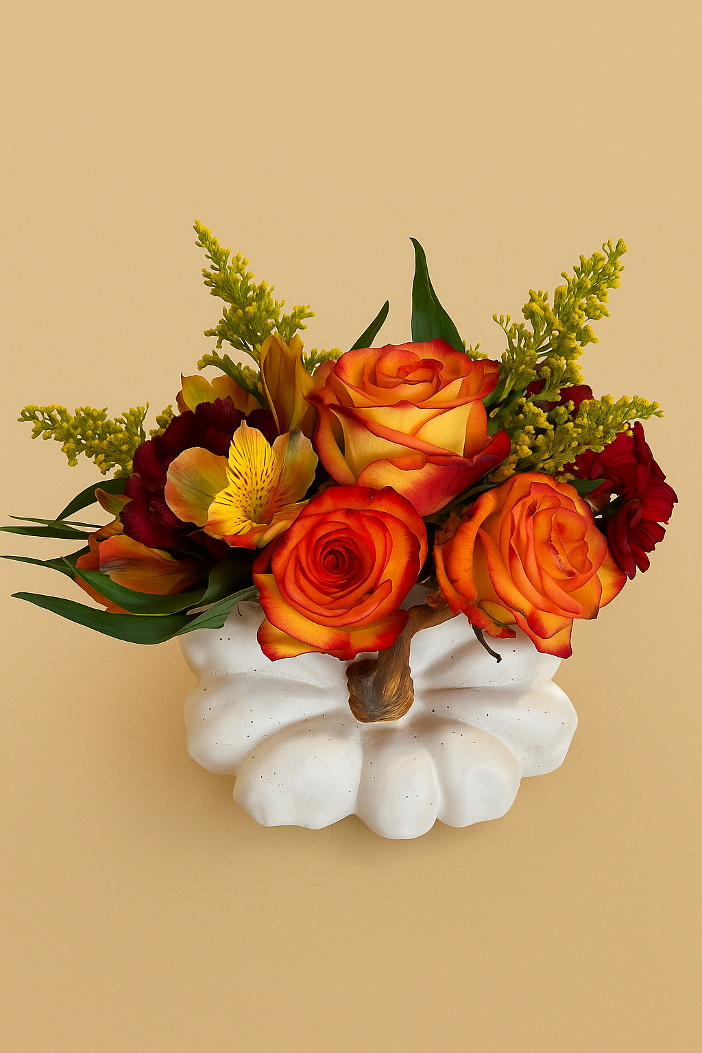 Smashed Pumpkin Vase