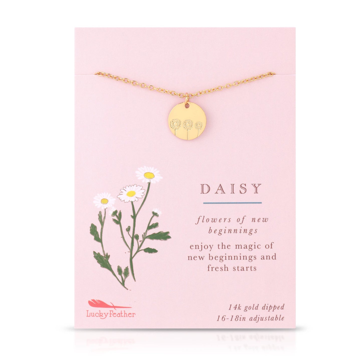 Lucky Feather - Botanical Necklace BUNDLE (6 qty 4pks/24 pc) + display