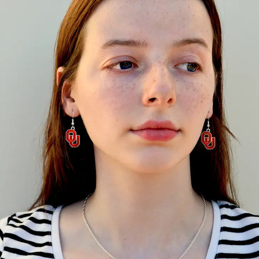 OU Home Sweet School Earrings