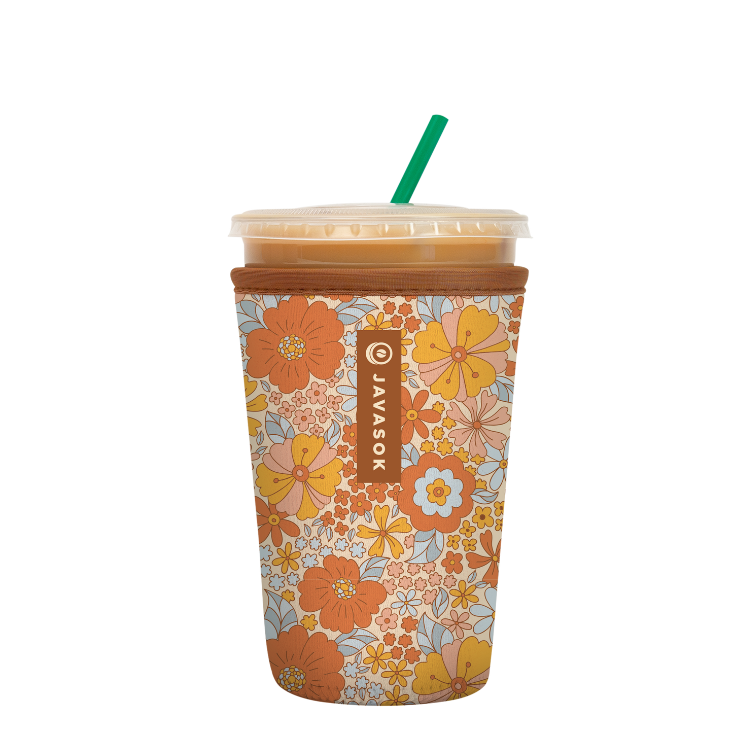 Sok-It - JavaSok - Flower Power: Medium 22-28oz