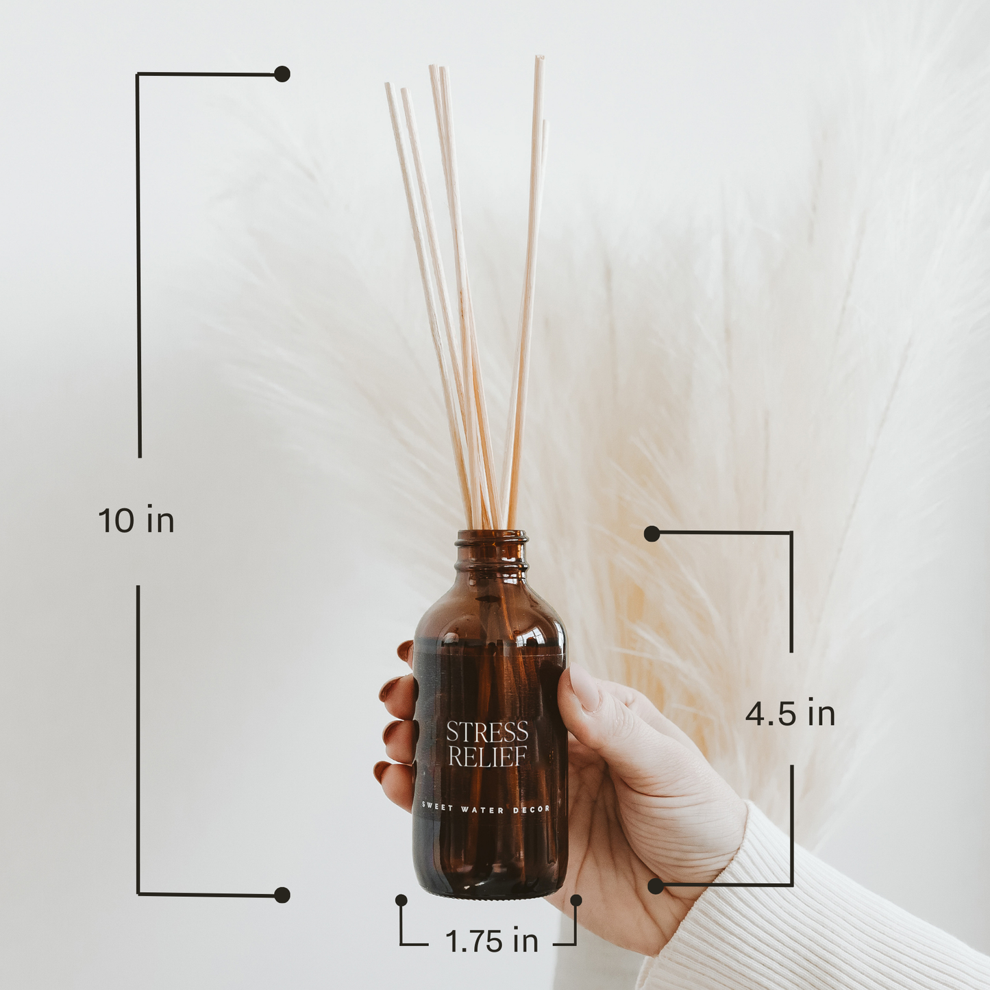 Teakwood and Mahogany Amber Reed Diffuser - Home Decor
