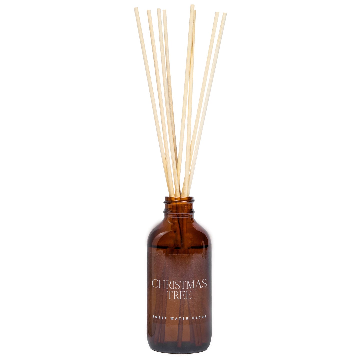 Sweet Water Decor - Christmas Tree Amber Reed Diffuser- Home Decor & Gifts