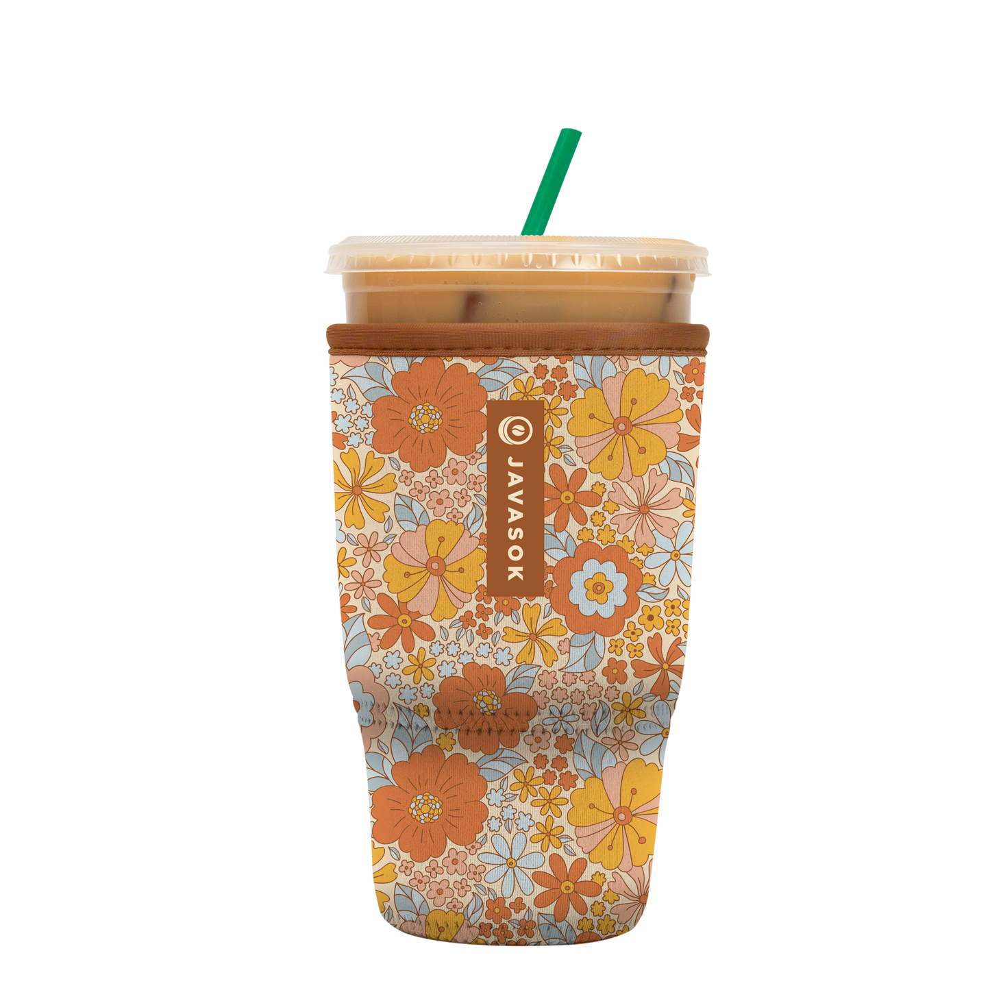 Sok-It - JavaSok - Flower Power: Medium 22-28oz