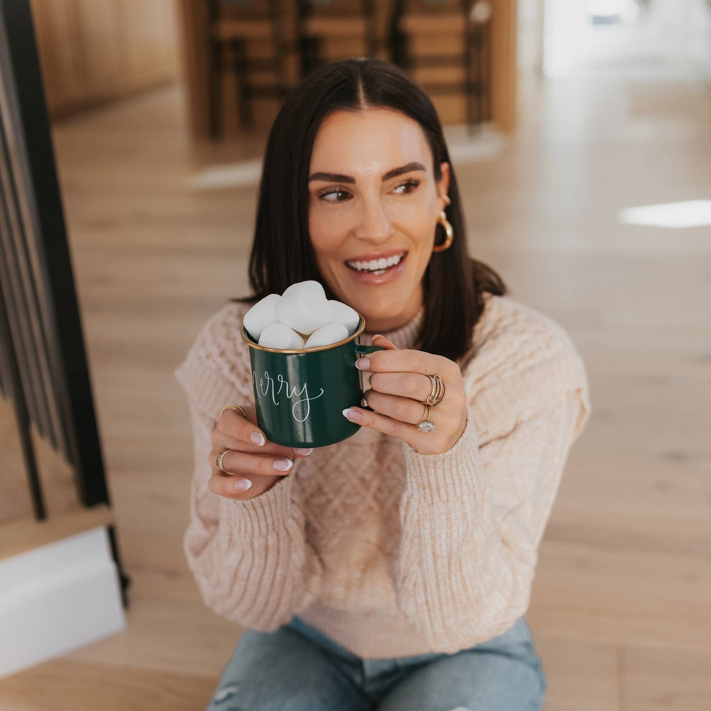 Merry Coffee Mug - Christmas Home Decor & Gifts