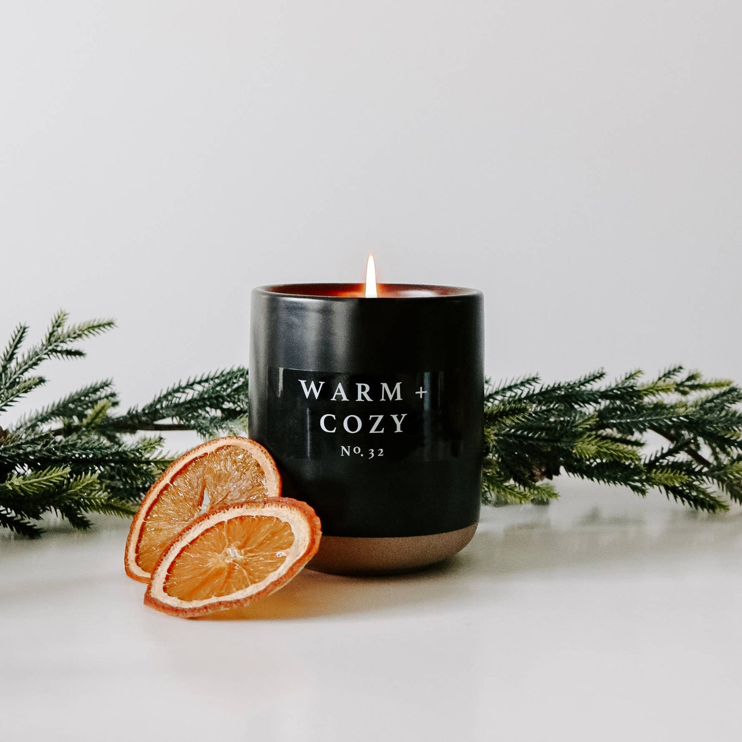 Warm and Cozy 12 oz Soy Candle - Christmas Home & Gifts