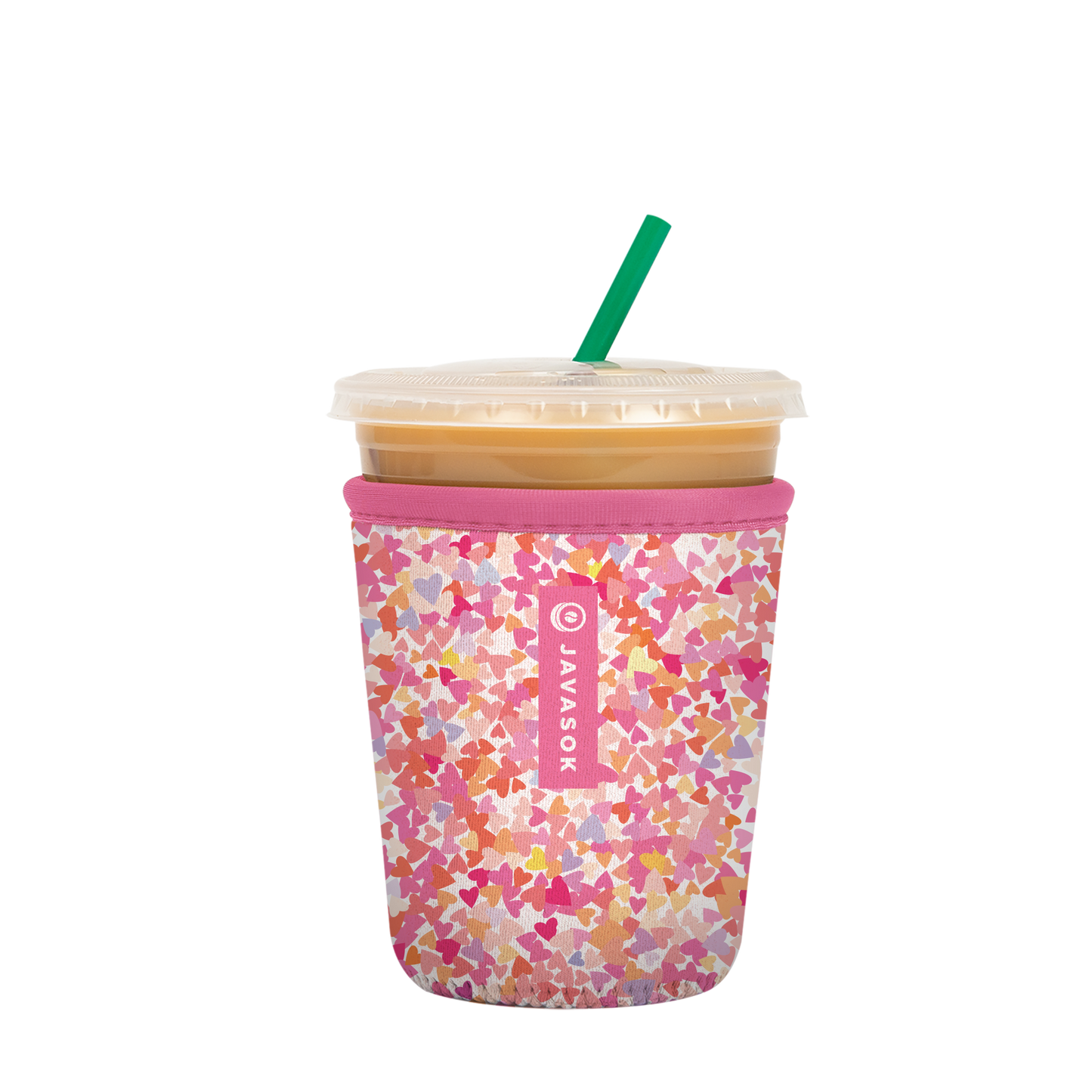 Sok-It - JavaSok - Floral Hearts: Medium 22-28oz