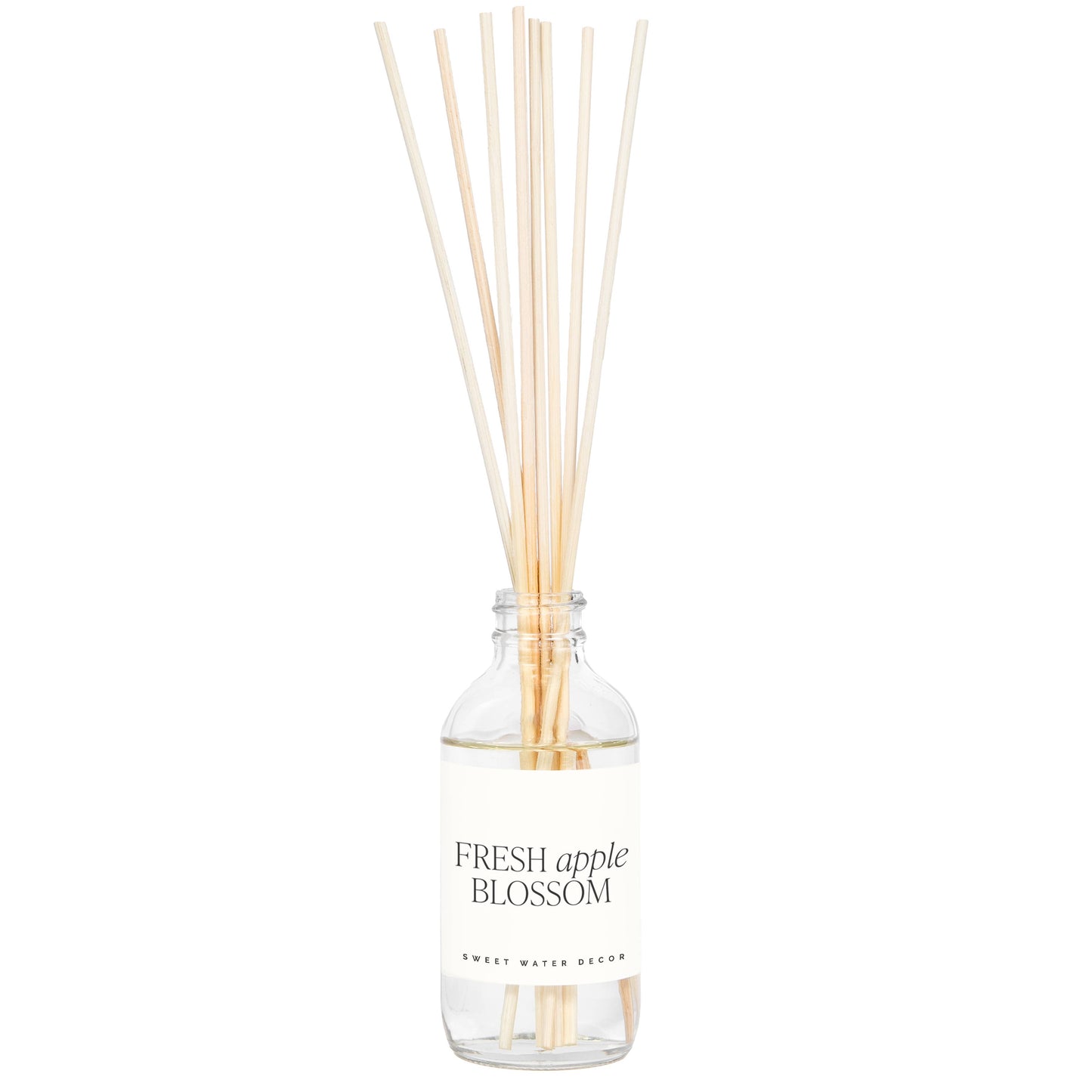 Fresh Apple Blossom Clear Reed Diffuser - Home Decor & Gifts