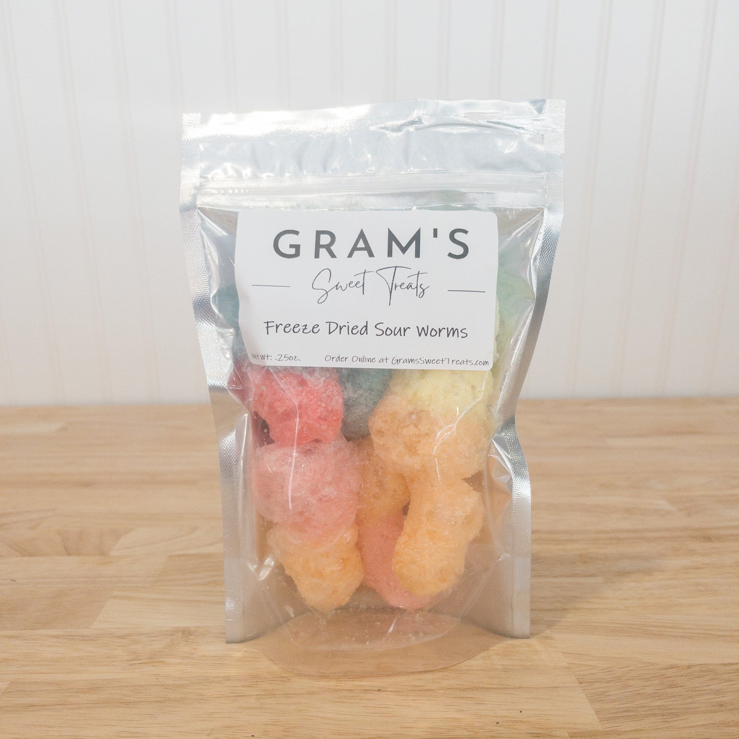 Gram's Sweet Treats- Freeze Dried Sour Worms