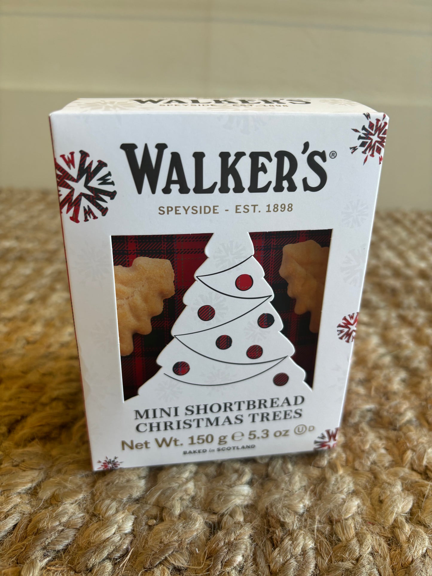 Mini Shortbread Christmas Trees