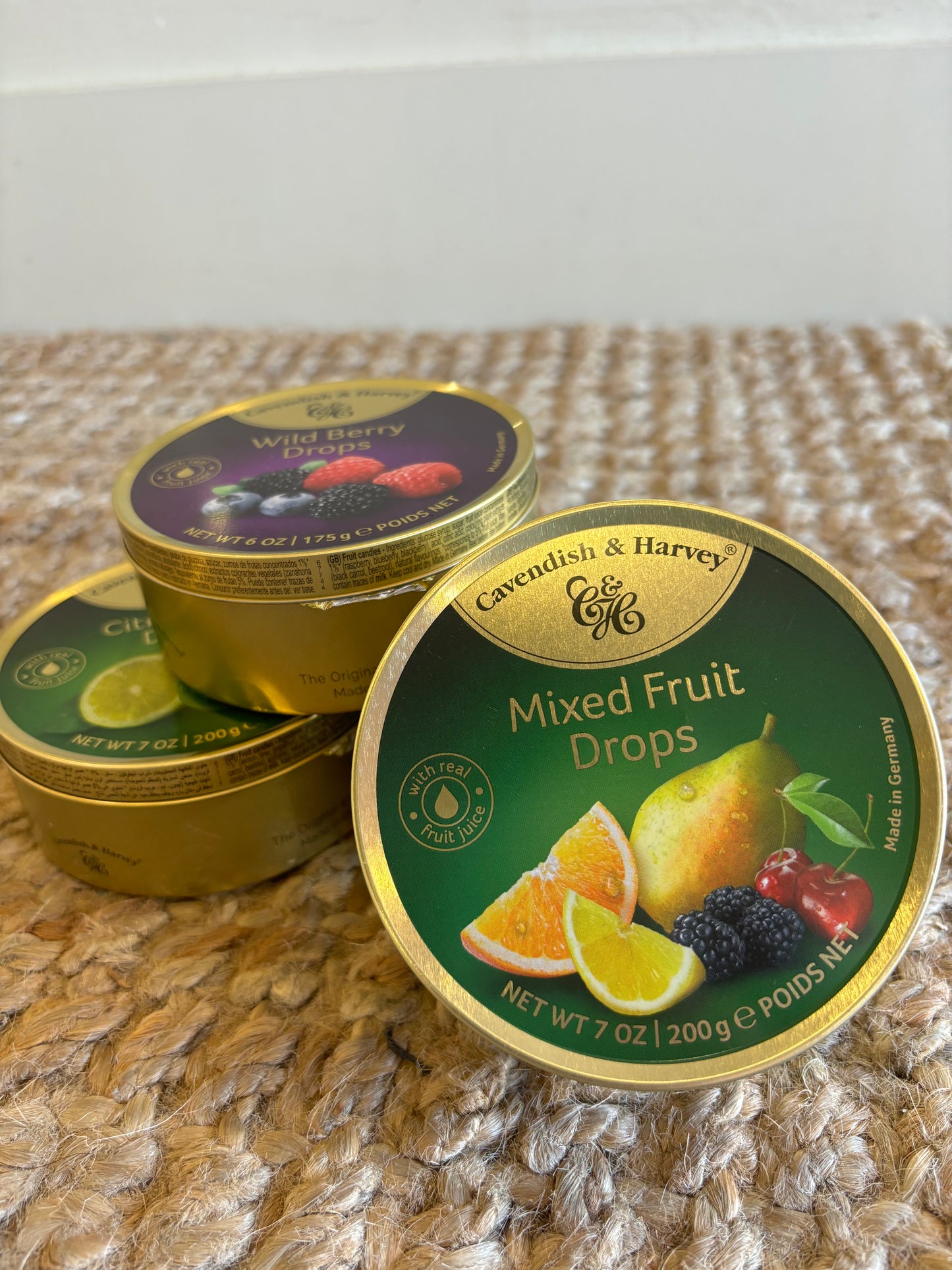 Hard Candy Fruit Drops