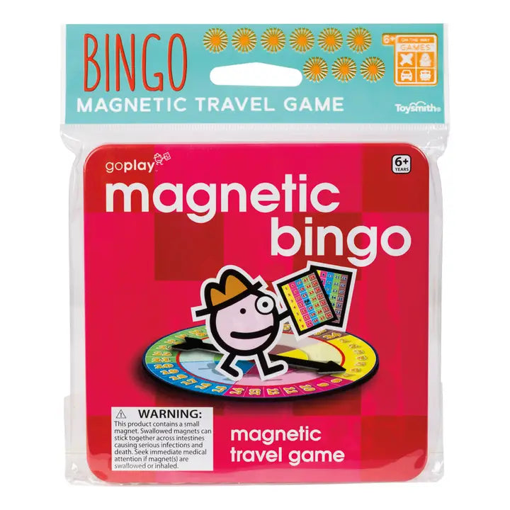 Toysmith- Goplay Magnetic Bingo Travel Game