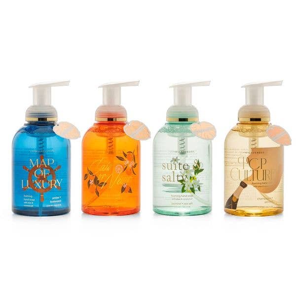 DM Merchandising - Lemon Lavender Foaming Hand Soap Map of Luxury Collection AS