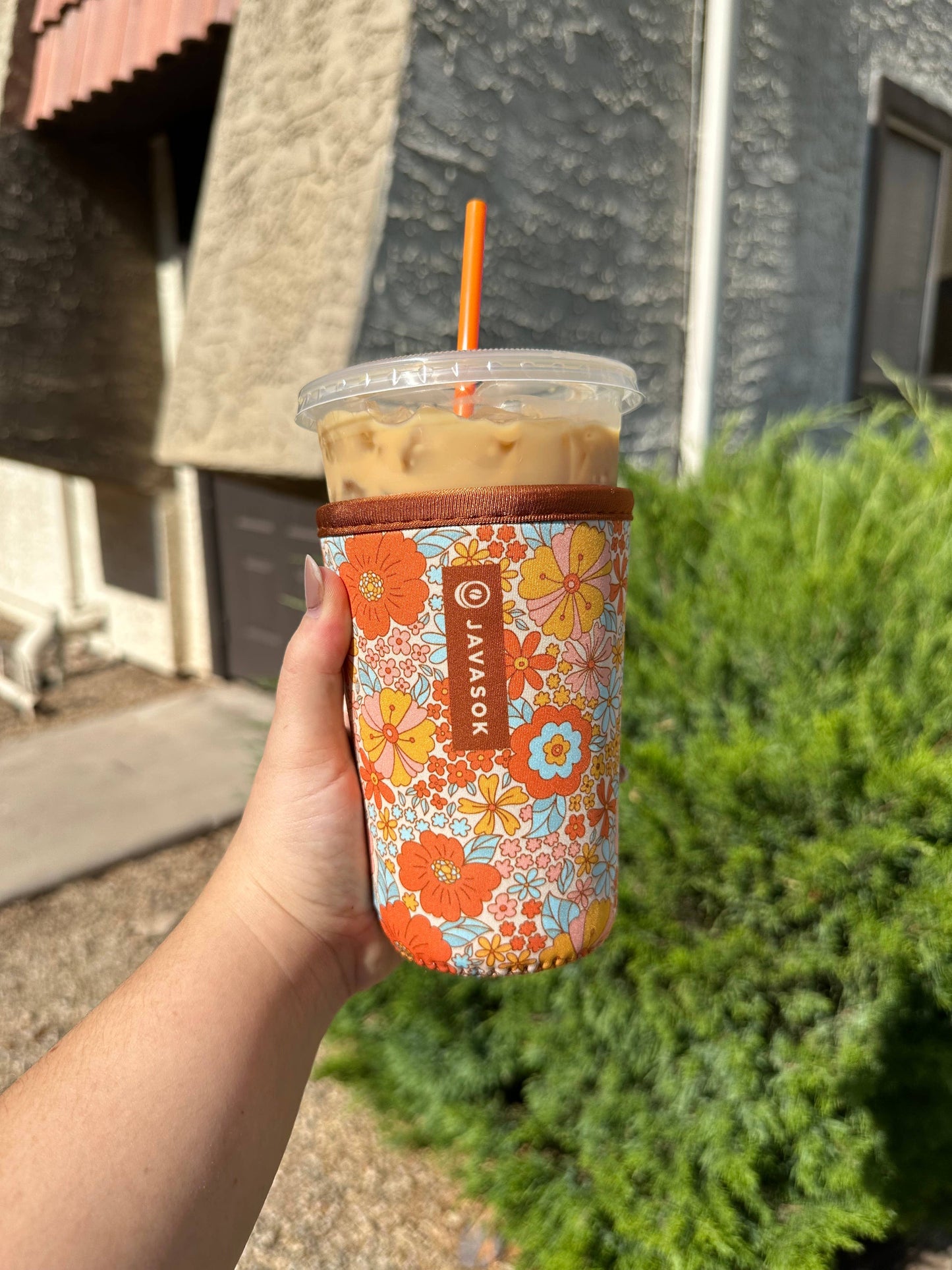 Sok-It - JavaSok - Flower Power: Medium 22-28oz