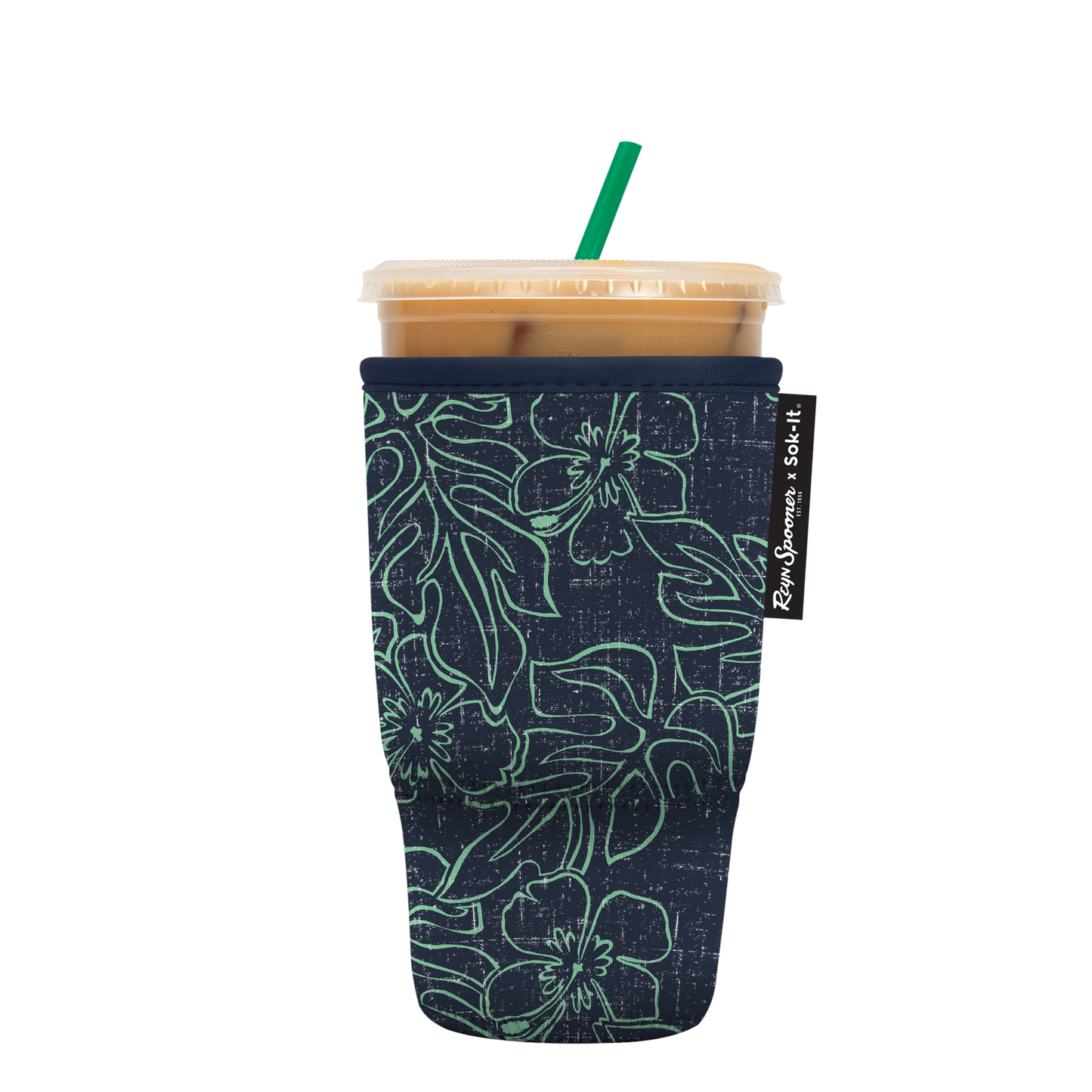 Sok-It - JavaSok - Monstera Ink: Medium 22-28oz