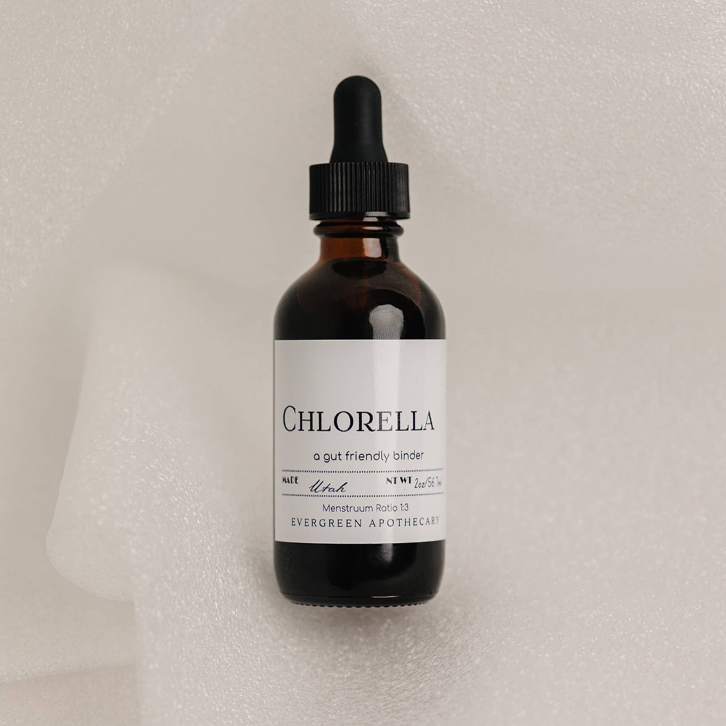 Evergreen Apothecary - Chlorella, gut friendly binder - tincture