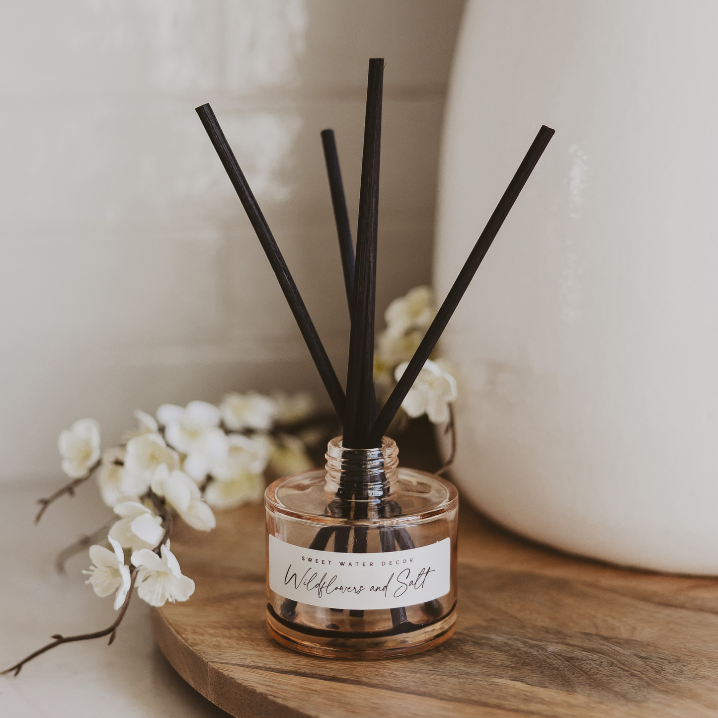 Sweet Water Decor - Wildflowers and Salt Reed Diffuser - Home Decor & Gifts