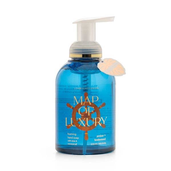 DM Merchandising - Lemon Lavender Foaming Hand Soap Map of Luxury Collection AS