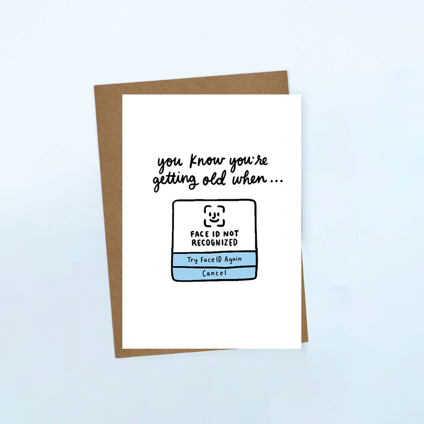 Brittany Paige - Face ID Birthday Card