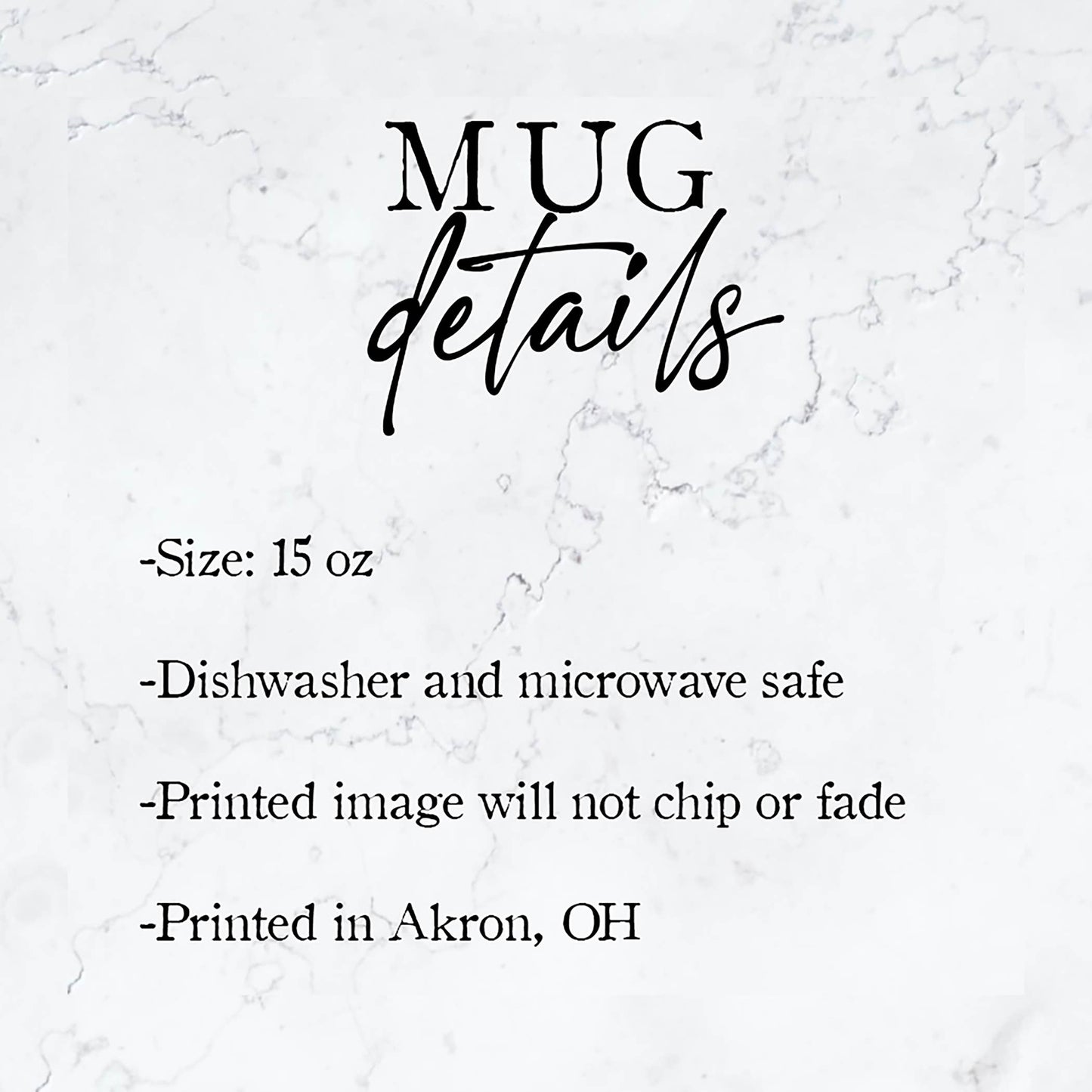 Melody Press Co. - Local Custom City State Zip Code Mug