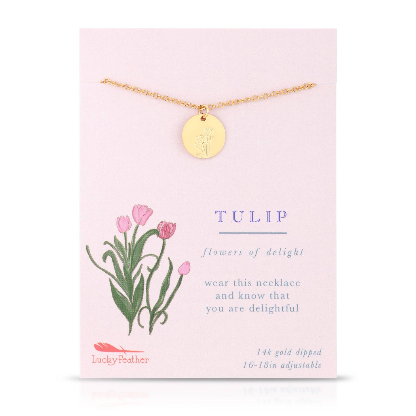 Lucky Feather - Botanical Necklace BUNDLE (6 qty 4pks/24 pc) + display