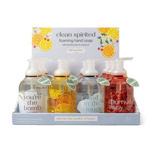 DM Merchandising - Lemon Lavender Foaming Hand Soap Clean Spirited Coll. Ast