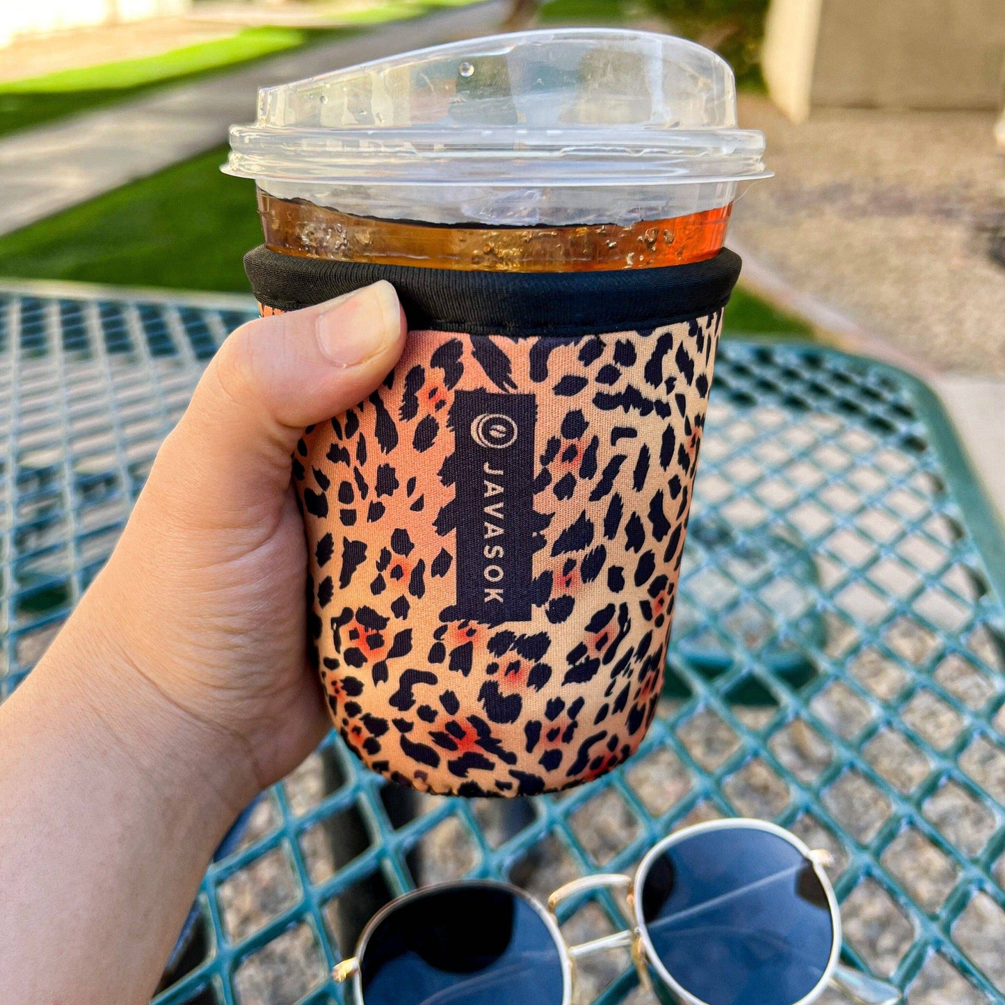 Sok-It - JavaSok - Classic Leopard: Medium 22-28oz