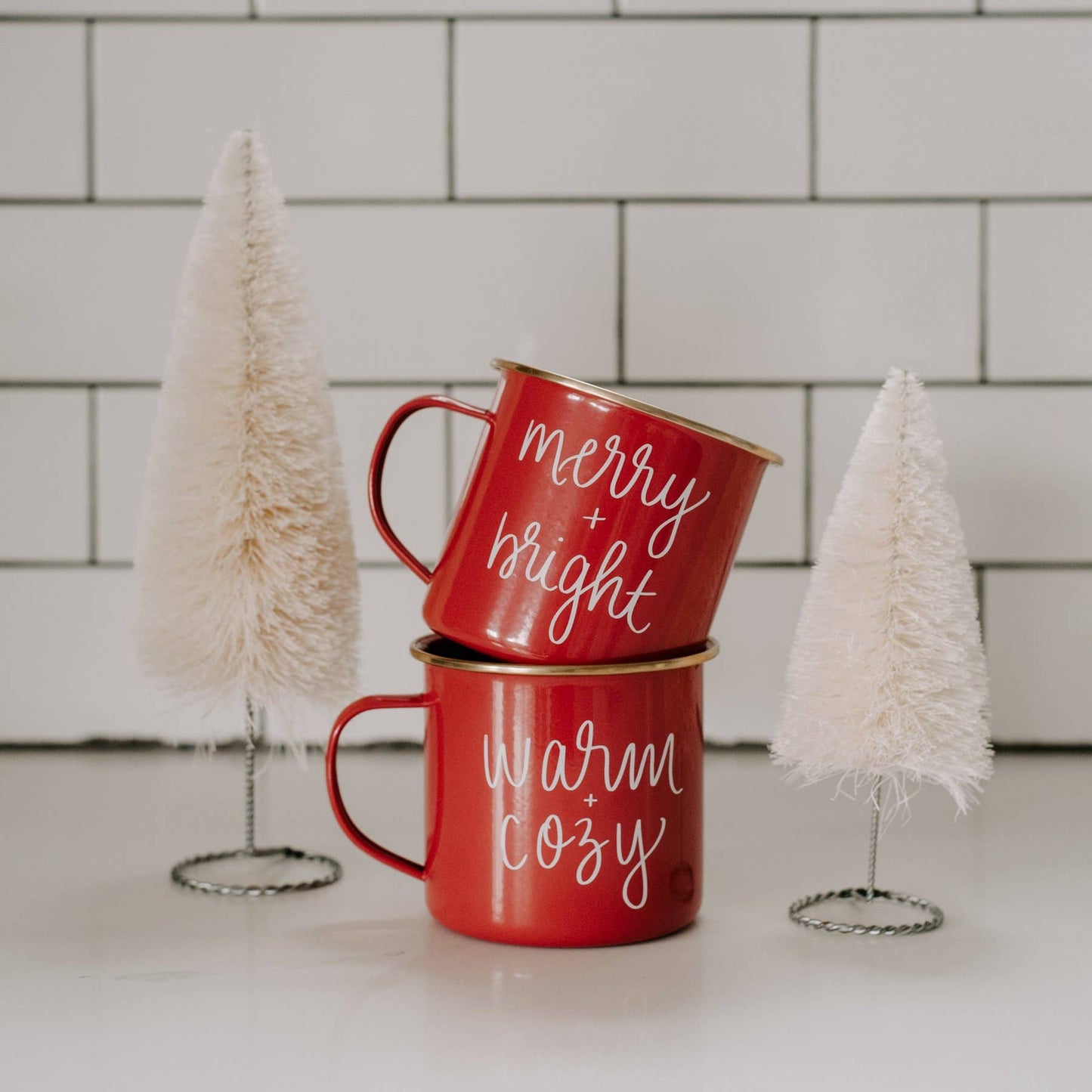 Merry and Bright Coffee Mug - Christmas Home Decor & Gifts