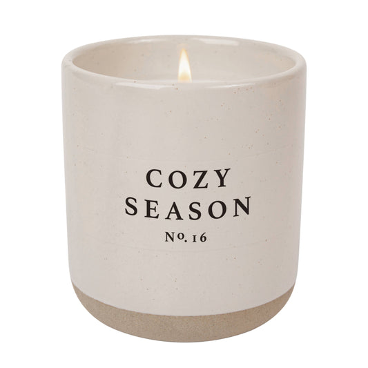 Cozy Season 12 oz Soy Candle - Fall Home Decor & Gifts