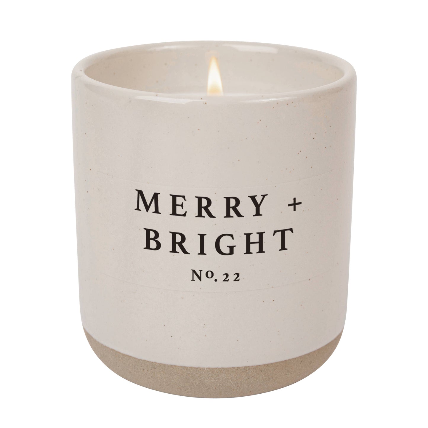 Merry and Bright 12 oz Soy Candle - Christmas Home & Gifts