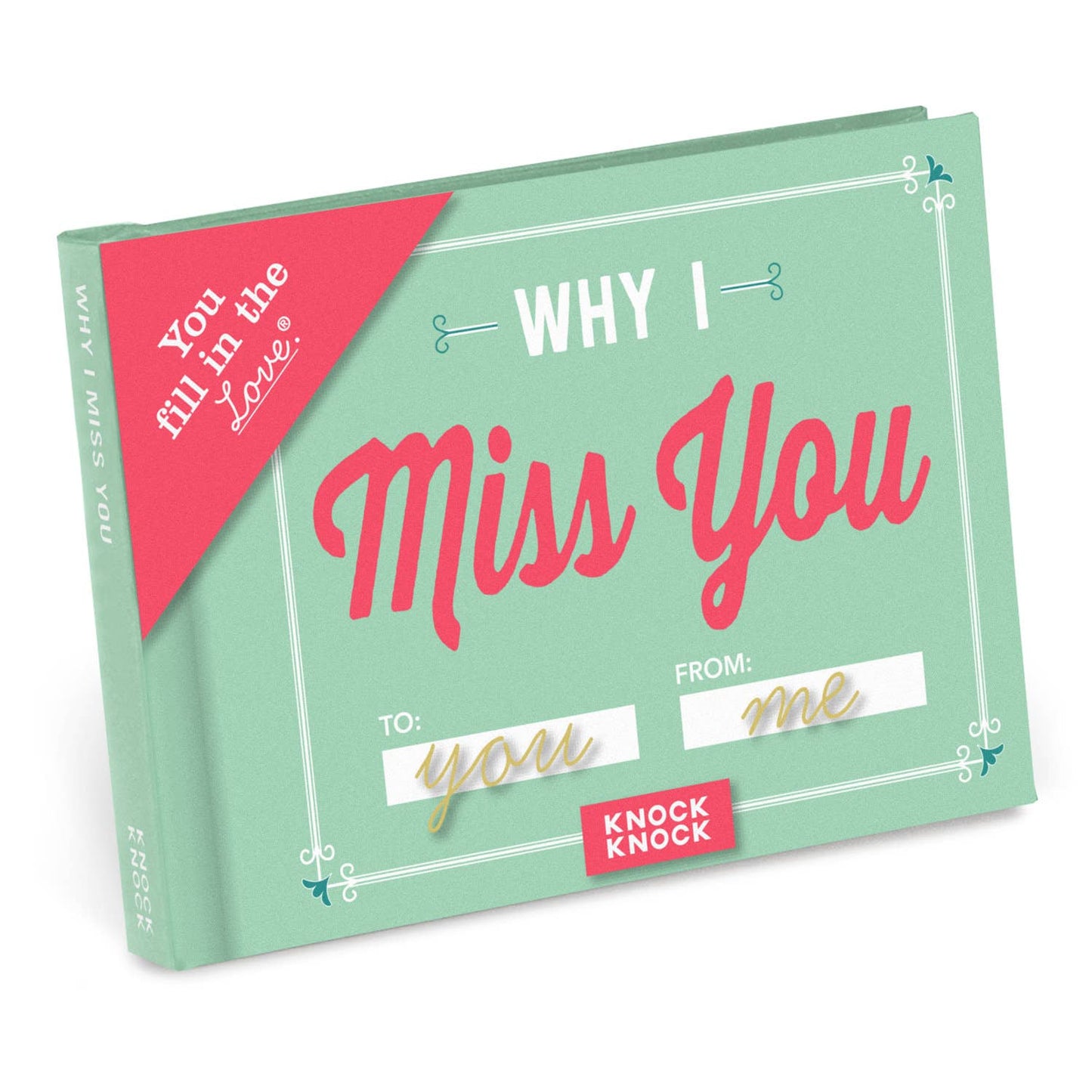Knock Knock - Why I Miss You Fill in the Love® Book