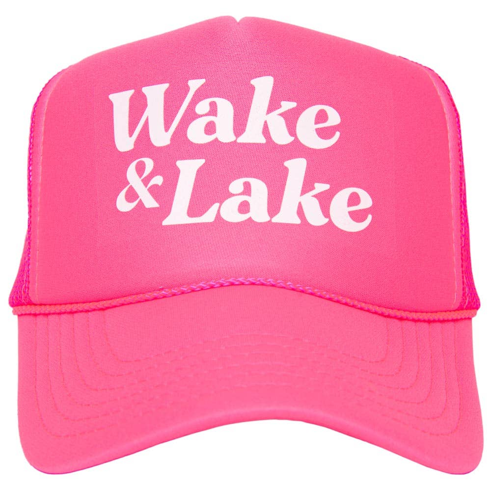 Katydid - Wake & Lake Wholesale Foam Trucker Cap: Cobalt Blue