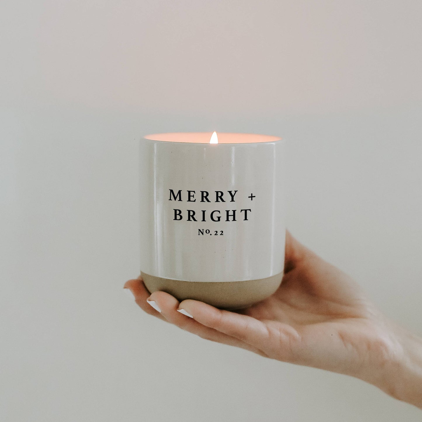 Merry and Bright 12 oz Soy Candle - Christmas Home & Gifts