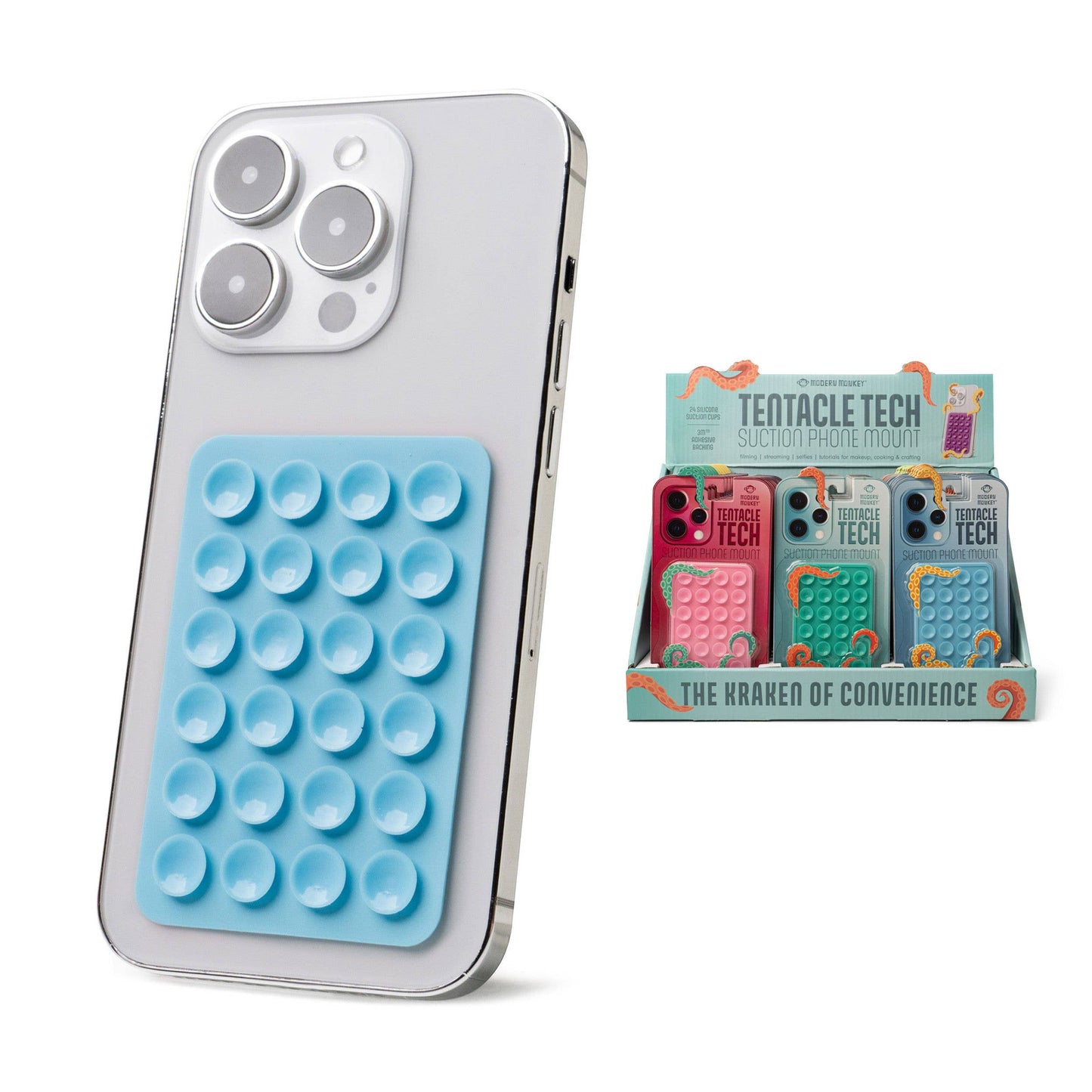 DM Merchandising - Modern Monkey Tentacle Tech Suction Phone Mount