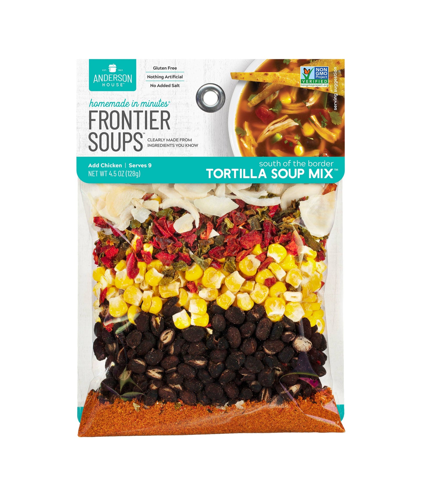 Anderson House | Frontier Soups - Shipper Display - Homemade in Minutes