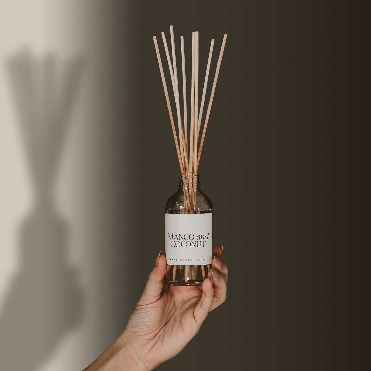 Sweet Water Decor - Mango and Coconut Reed Diffuser - Summer Decor & Gifts