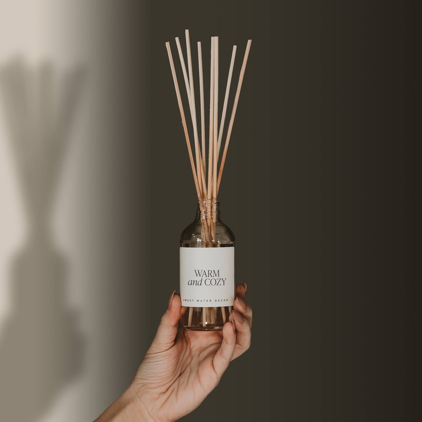 Sweet Water Decor - Warm and Cozy Reed Diffuser - Christmas Decor & Gifts