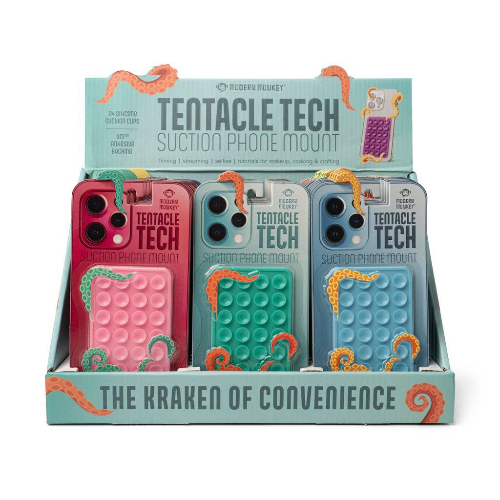 DM Merchandising - Modern Monkey Tentacle Tech Suction Phone Mount