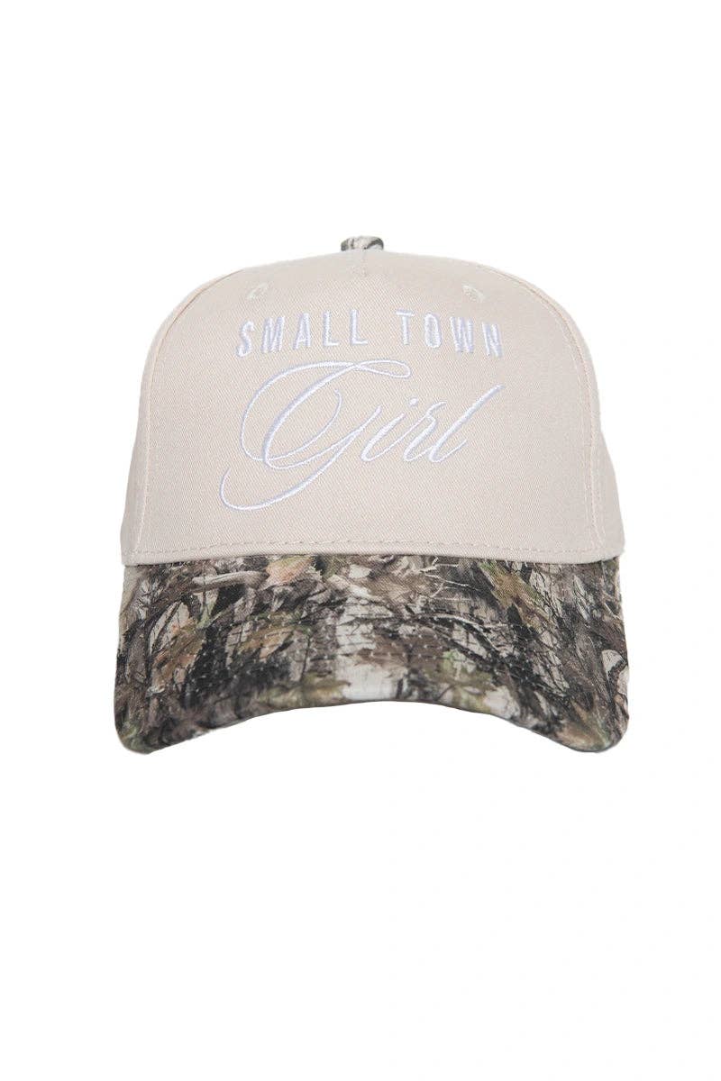 Katydid - Small Town Girl Trucker Wholesale Vintage Hat: Denim and Tan