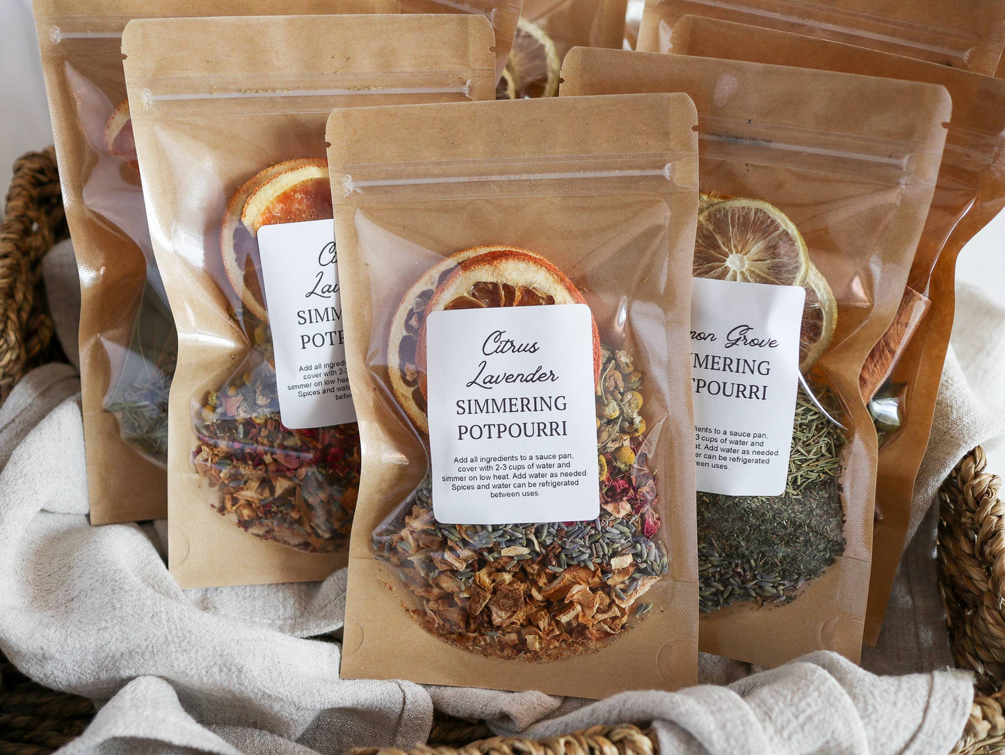 Origin and North - Citrus Lavender Summer Simmer Pot Kit
