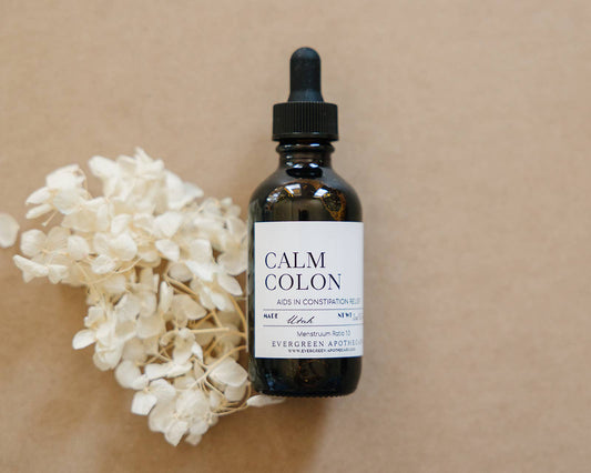 Evergreen Apothecary - Calm Colon Tincture, Constipation Support, 2oz