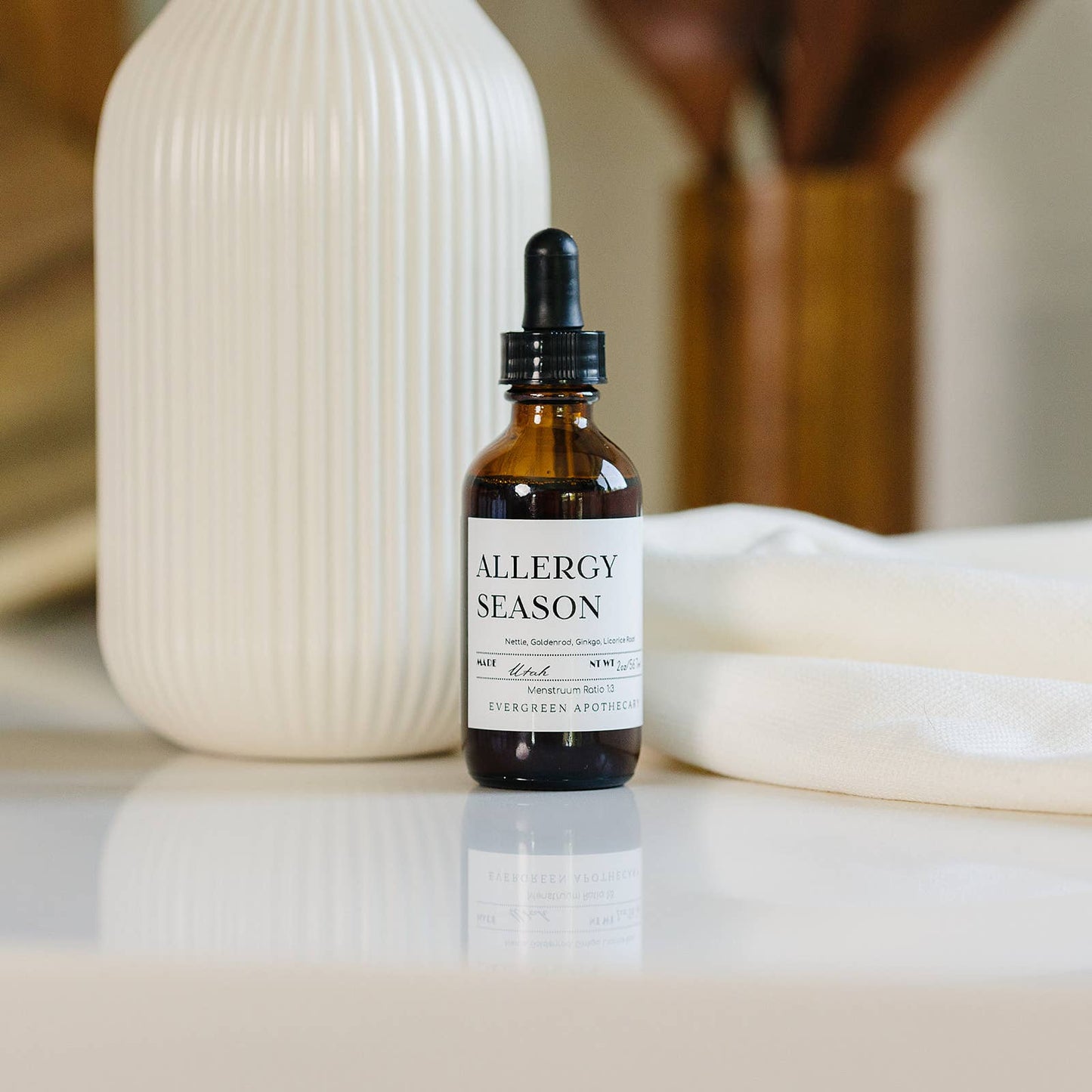 Evergreen Apothecary - Allergy Season, Herbal Tincture, 2oz