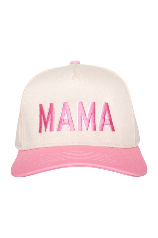 Katydid - MAMA Two-Toned Vintage Hat: Pink and Tan
