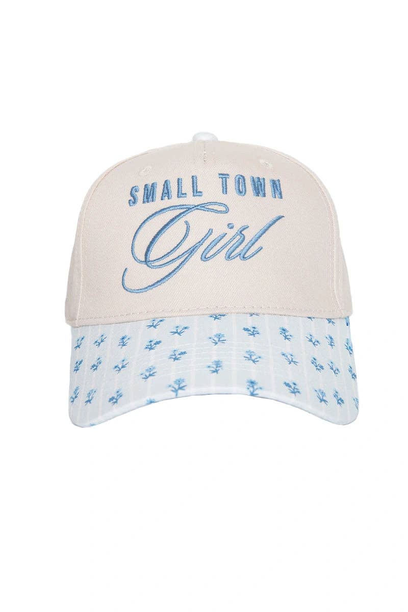 Katydid - Small Town Girl Trucker Wholesale Vintage Hat: Denim and Tan
