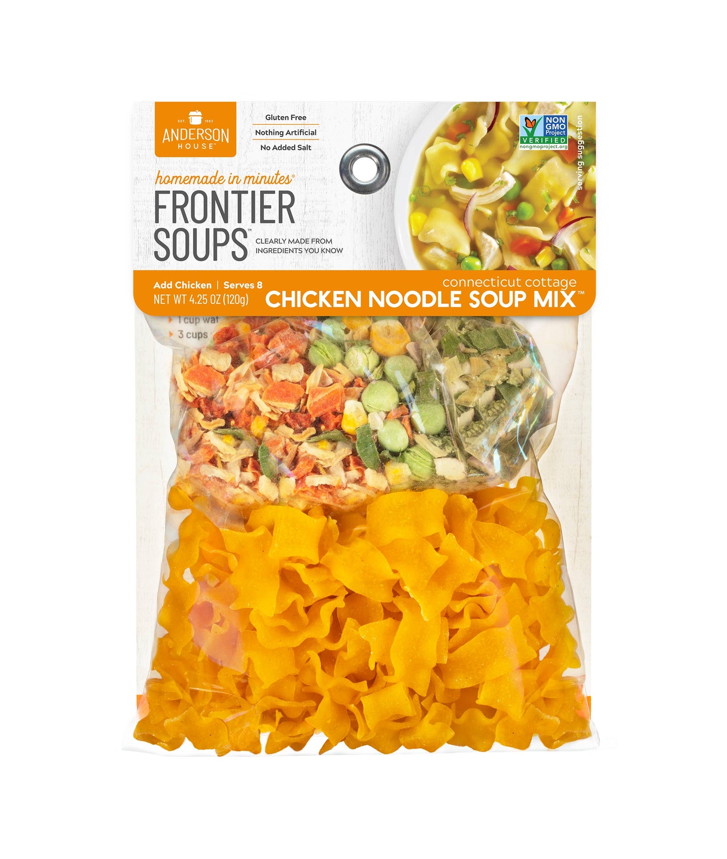 Anderson House | Frontier Soups - Shipper Display - Homemade in Minutes