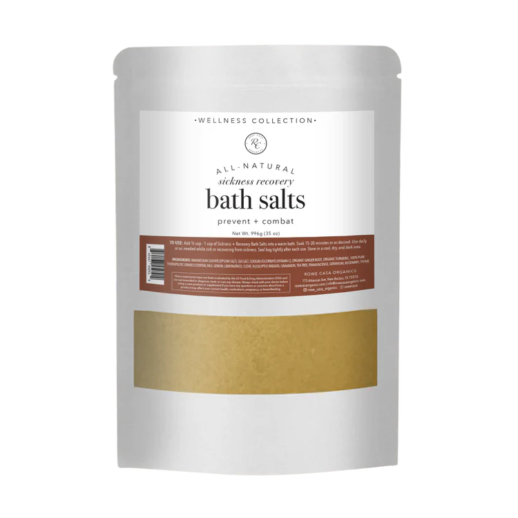 Rowe Casa Organics - Sickness Recovery Bath Salts