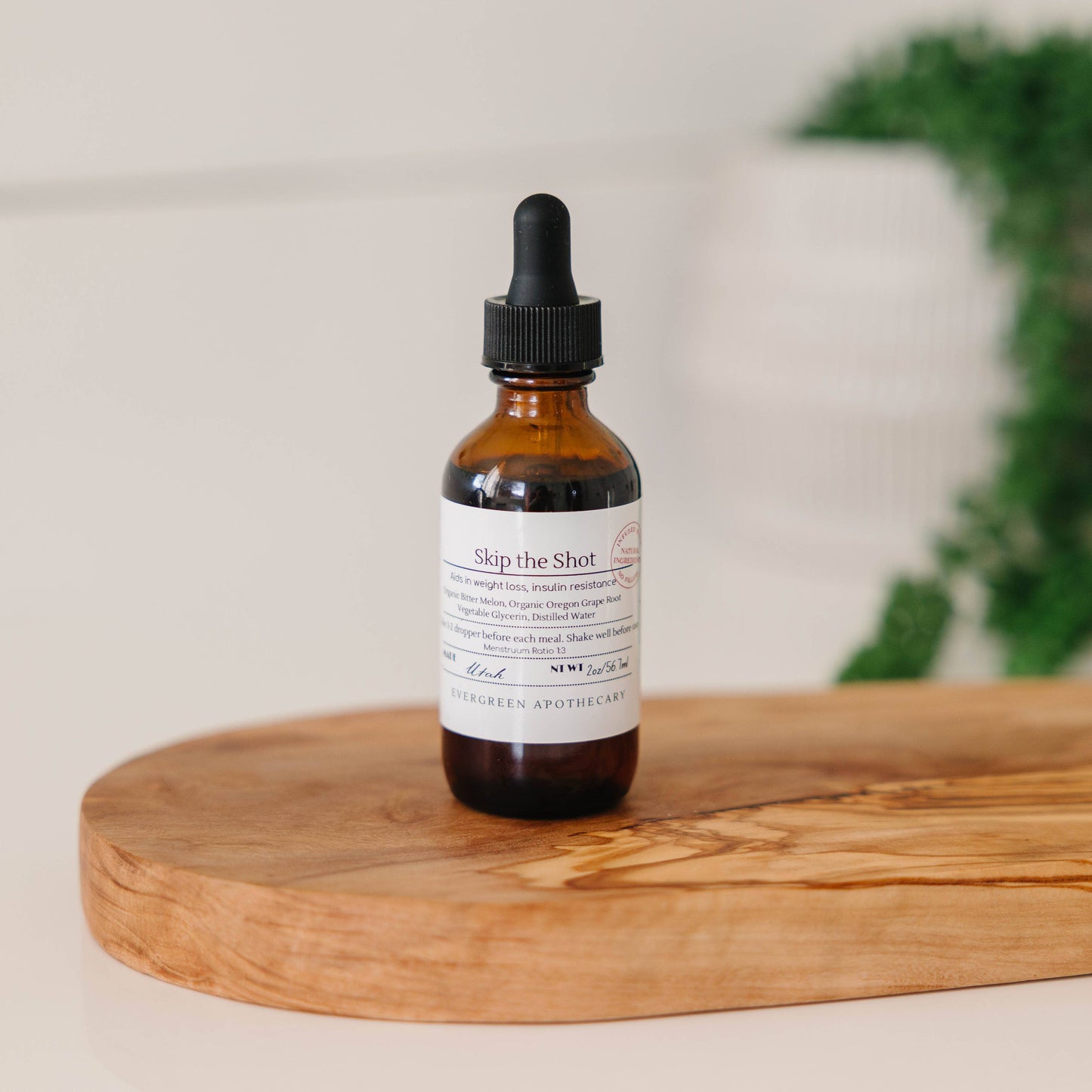 Evergreen Apothecary - Skip the Shot (with Berberine) Herbal Tincture