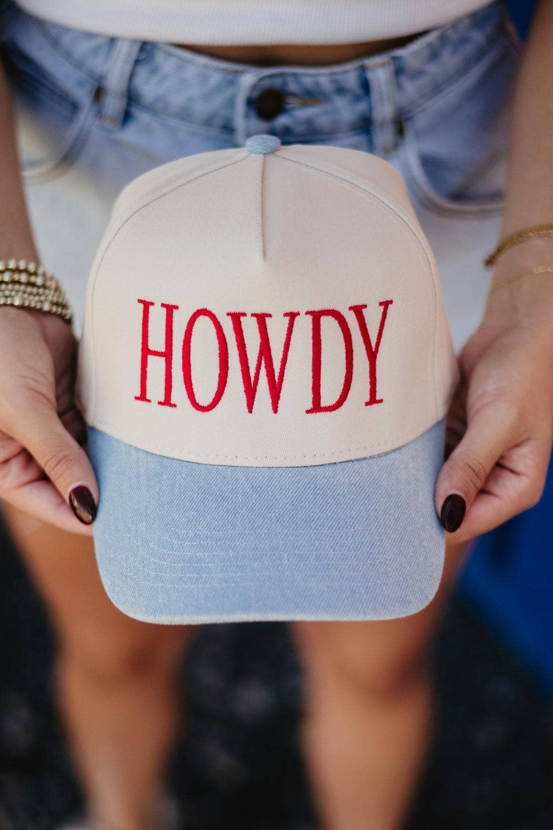 Katydid - Presale HOWDY Two-Toned Wholesale Trucker Hats: Camo and Tan