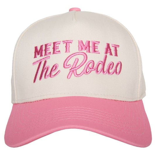 Katydid - Meet Me at the Rodeo Wholesale Two-Toned Vintage Hat: Pink and Tan