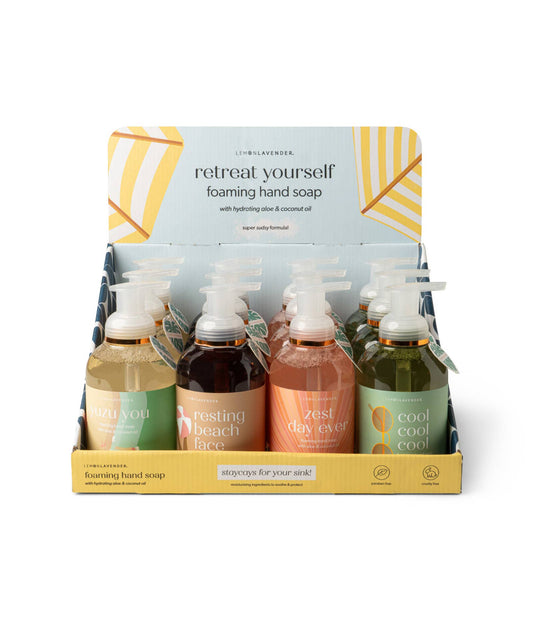 DM Merchandising - Lemon Lavender Foaming Hand Soap Retreat Yourself Assortment