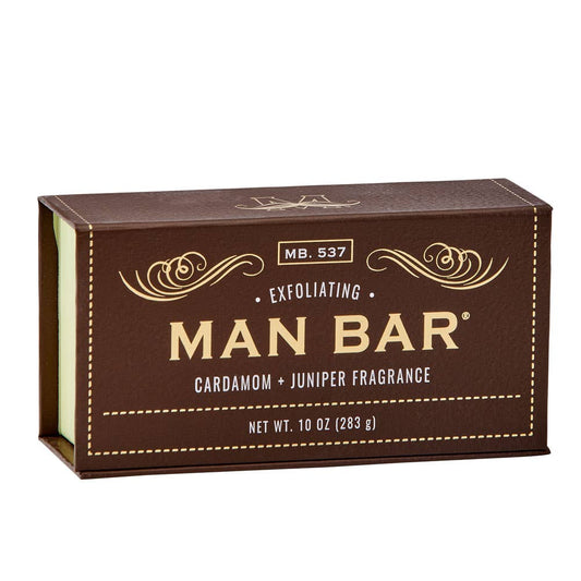 San Francisco Soap / Man Bar Soap - Cardamon & Juniper Exfol. Man Bar